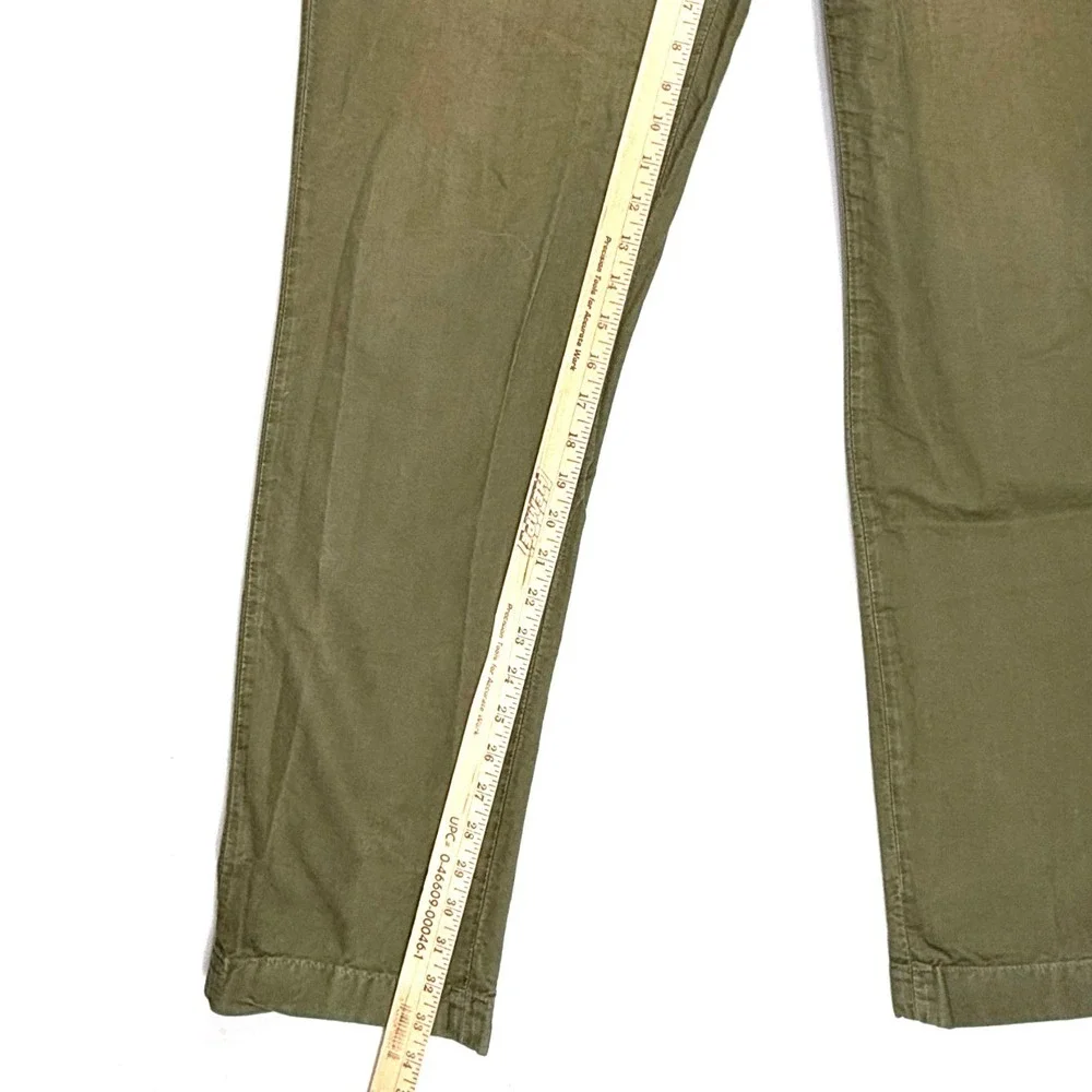 J Crew Sun Faded‎ Cargo Pants Khaki Green 34x33** Cotton